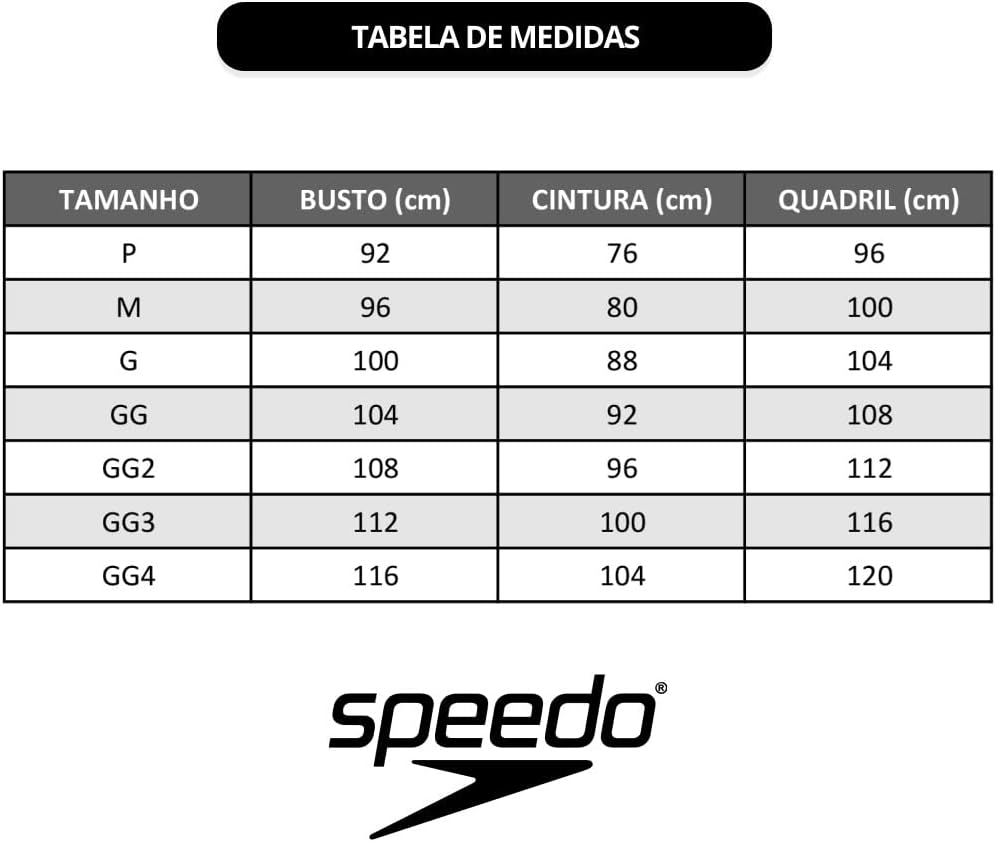 Speedo Macaquinho Basic Feminino 4