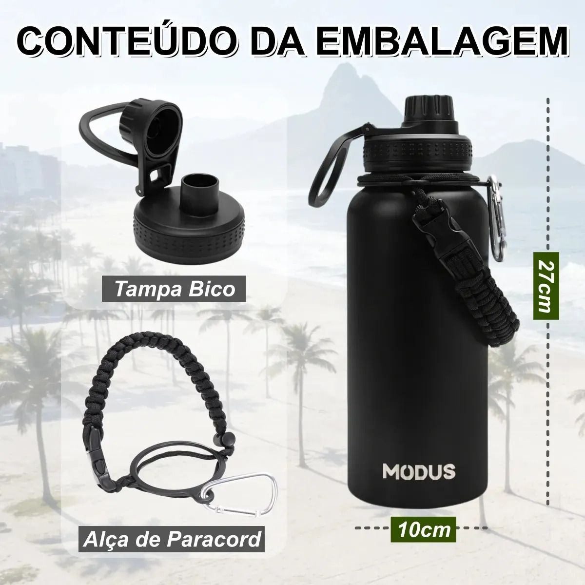 Garrafa Térmica Esportiva Modus Cadina 2