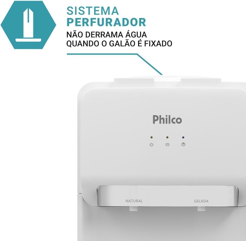 Bebedouro 20 L Água Gelada e Natural com Compressor 3