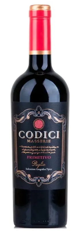 Codici Masserie Primitivo Puglia 1