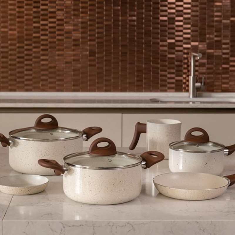 Jogo de Panelas Brinox Antiaderente Ceramic Life 8 Peças Smart Plus 2