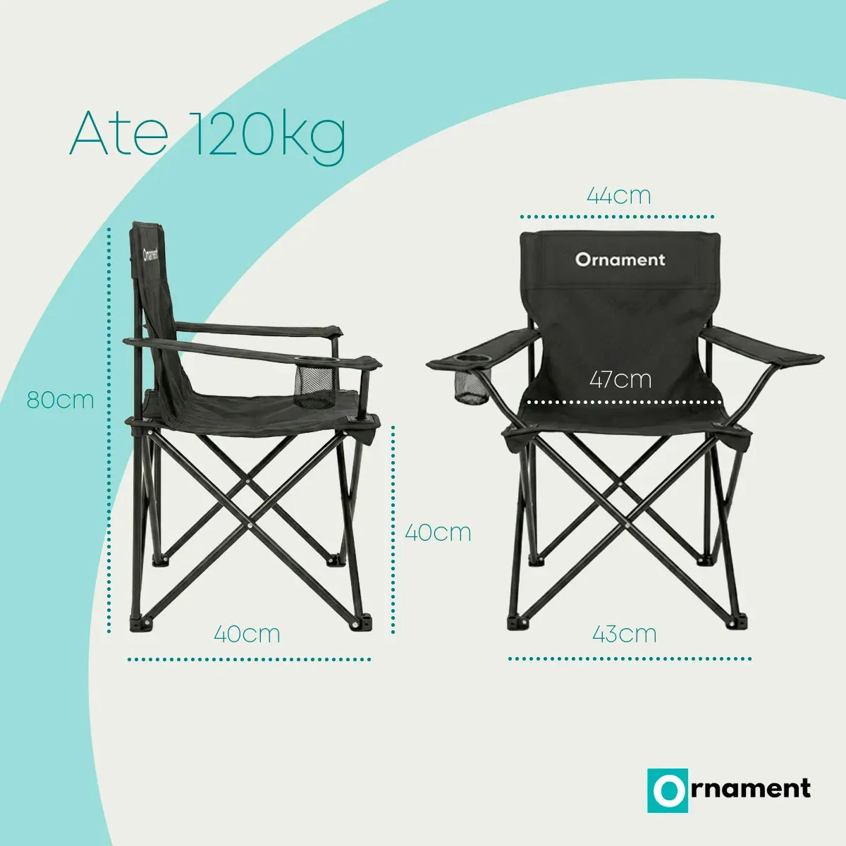 Cadeira de Camping Ornament 4