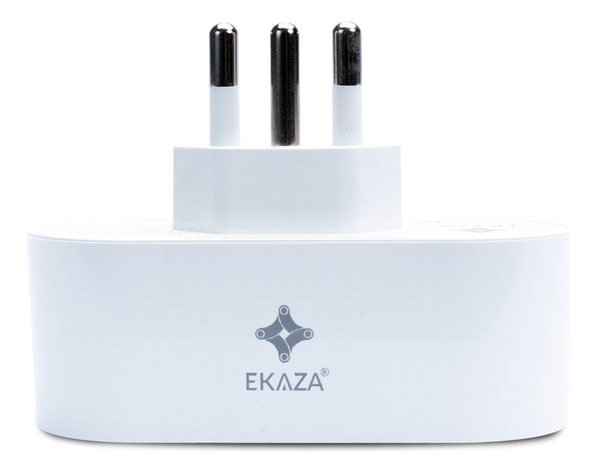 Tomada Inteligente Wi-Fi com Medidor de Consumo Ekaza 3