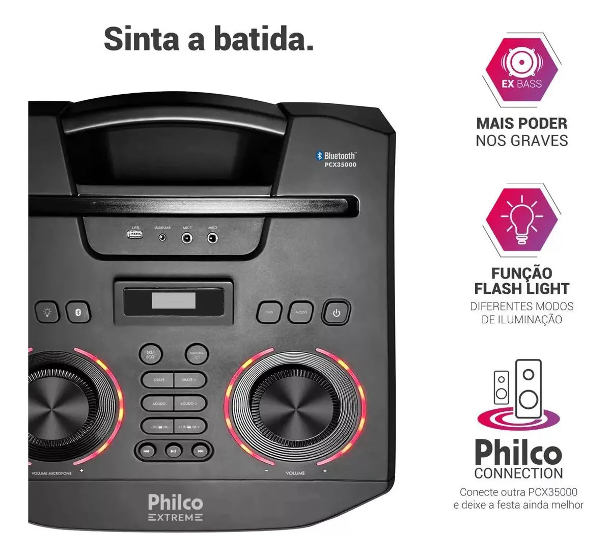 Caixa de Som Extreme Ex Bass 5