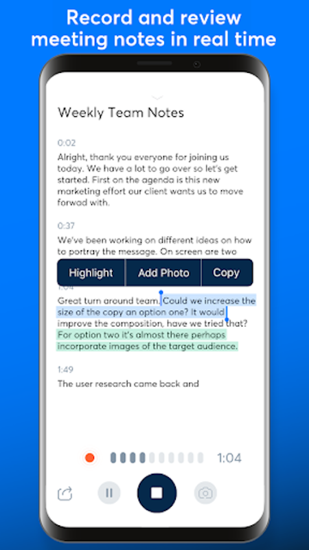 Otter: Transcribe Voice Notes 4