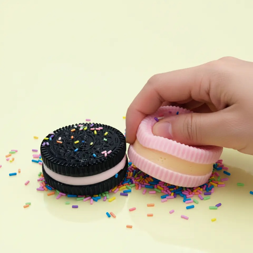 Bolacha Taba Squishy Mole Brinquedo Fidget Antistress 4