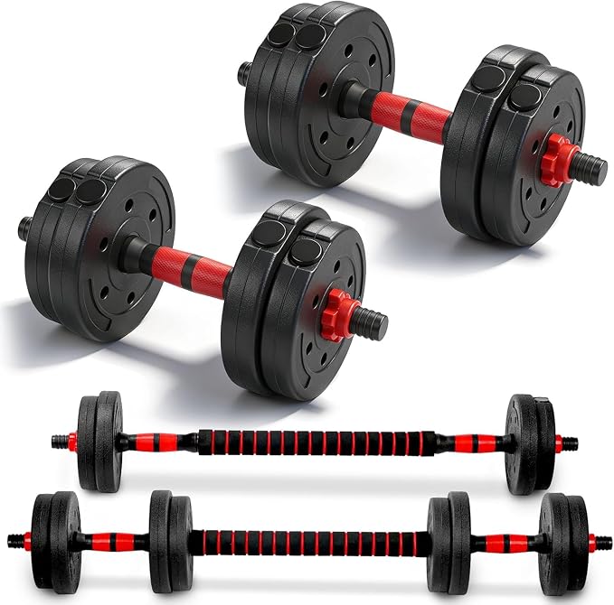 Kit Halteres Ajustáveis 6 em 1 até 19 kg 1