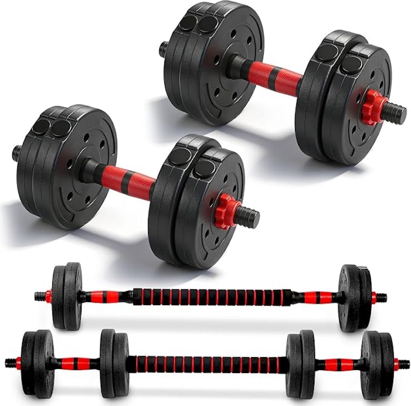 Kit Halteres Ajustáveis 6 em 1 até 19 kg 1
