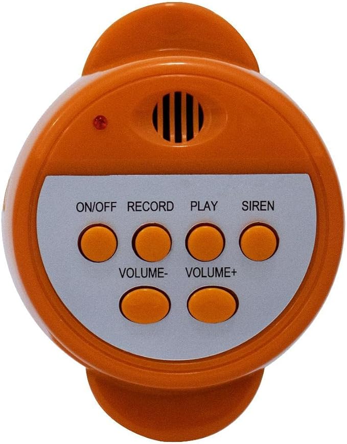 Megafone MF20 20 W com Sirene e Bateria Recarregável 3