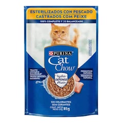 Alimento Úmido Cat Chow para Gato Castrado