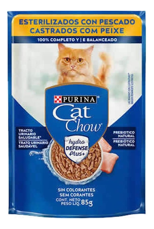 Alimento Úmido Cat Chow para Gato Castrado 1