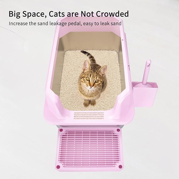 Caixa de Areia para Gatos de Aço Inox 3