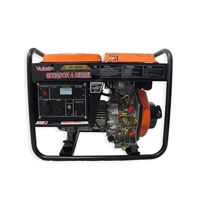 Gerador Diesel 269cc 7HP 3.6 KVA 3600 W VGE3600D 2