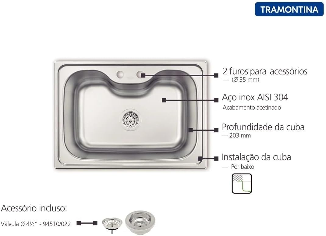Cuba Morgana 60 FX Undermount 69x49 4