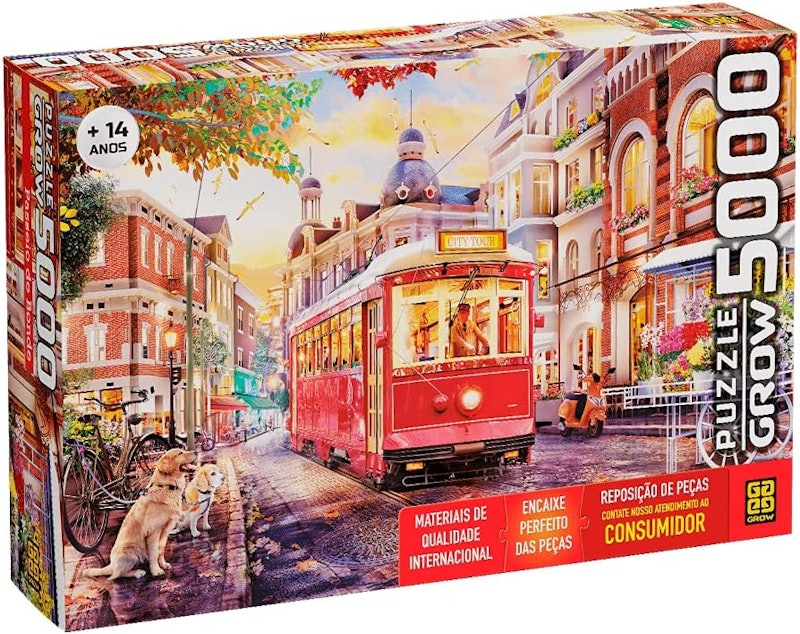 Puzzle 5000 Peças Passeio de Bonde 1