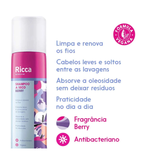 Shampoo a Seco Berry 150 ml 2