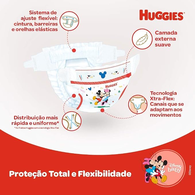 Fralda Huggies Supreme Care XXG 5