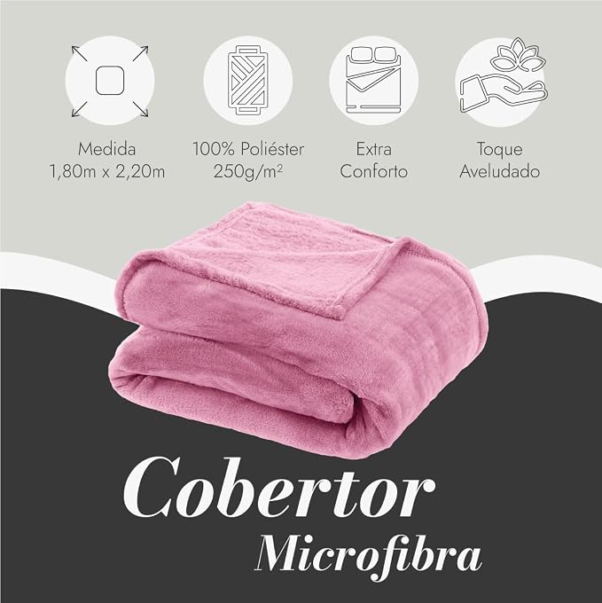 Cobertor Manta Toque de Seda 3
