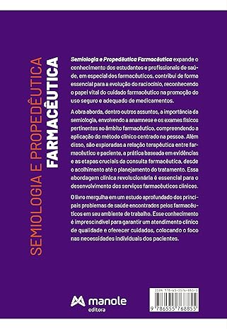 Semiologia e Propedêutica Farmacêutica 1ª Edição  2