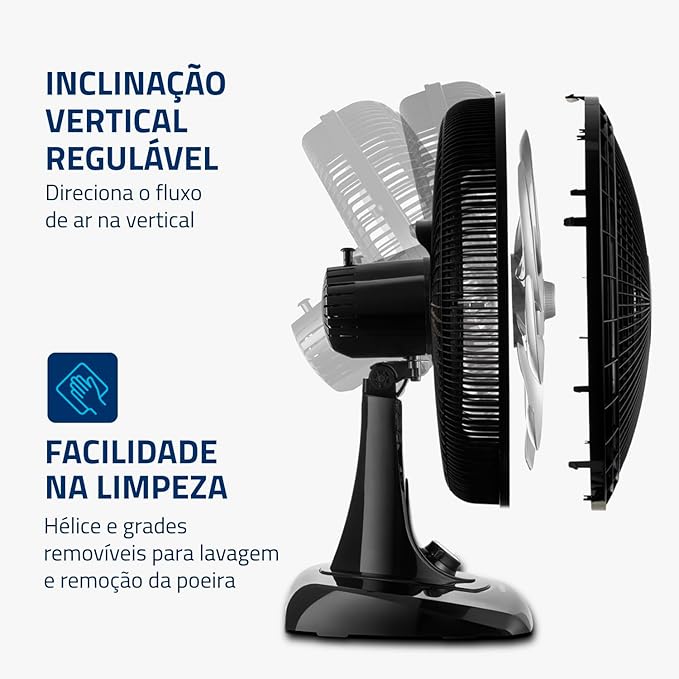Ventilador de Mesa 6 Pás 3