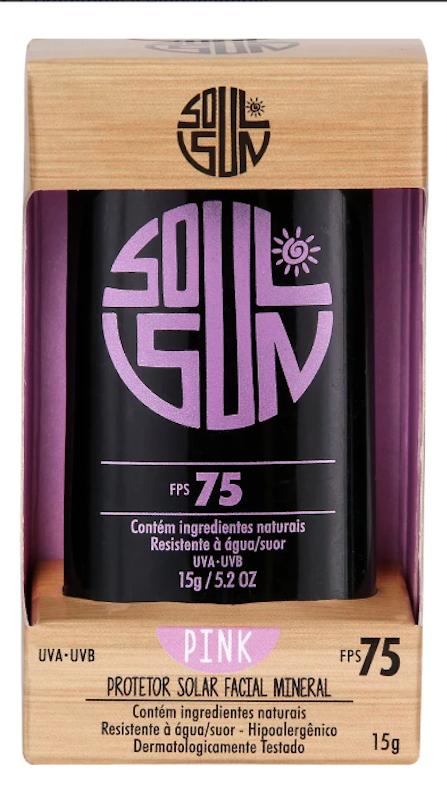 Protetor Solar Mineral FPS75 Facial Físico em Bastão 3