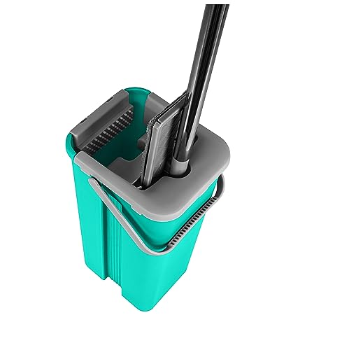 Mop Lava e Seca de Microfibra com Cabo e Balde 7 L 5