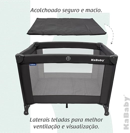 Berço Cercado Portátil com Bolsa Adventure 3