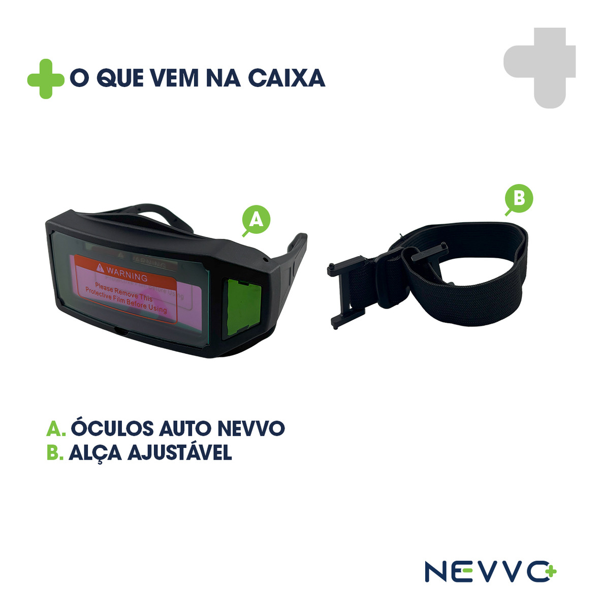 Óculos de Solda Automático Nevvo 2