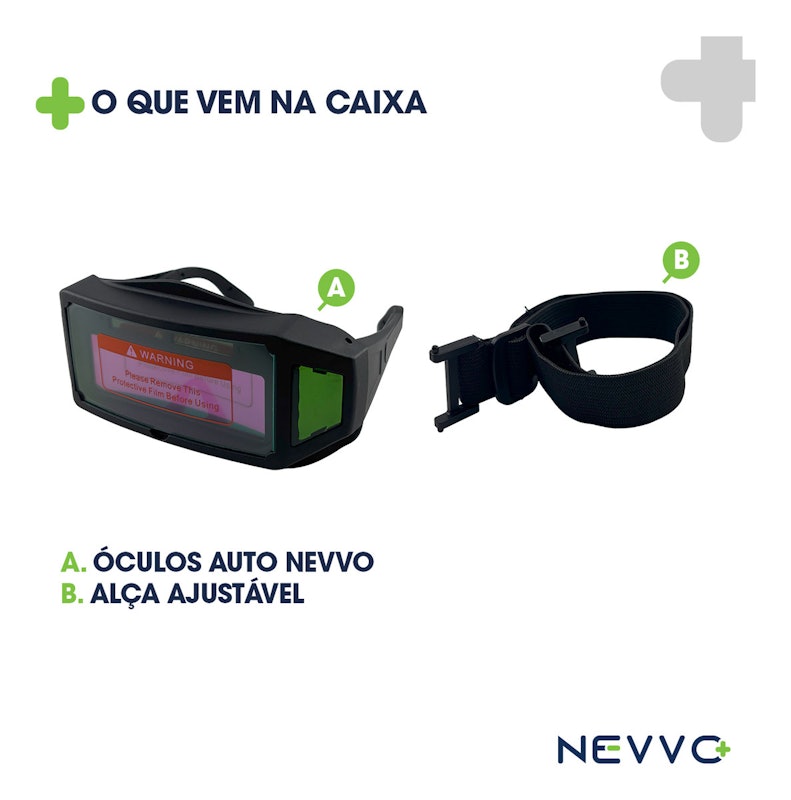 Óculos de Solda Automático Nevvo 2