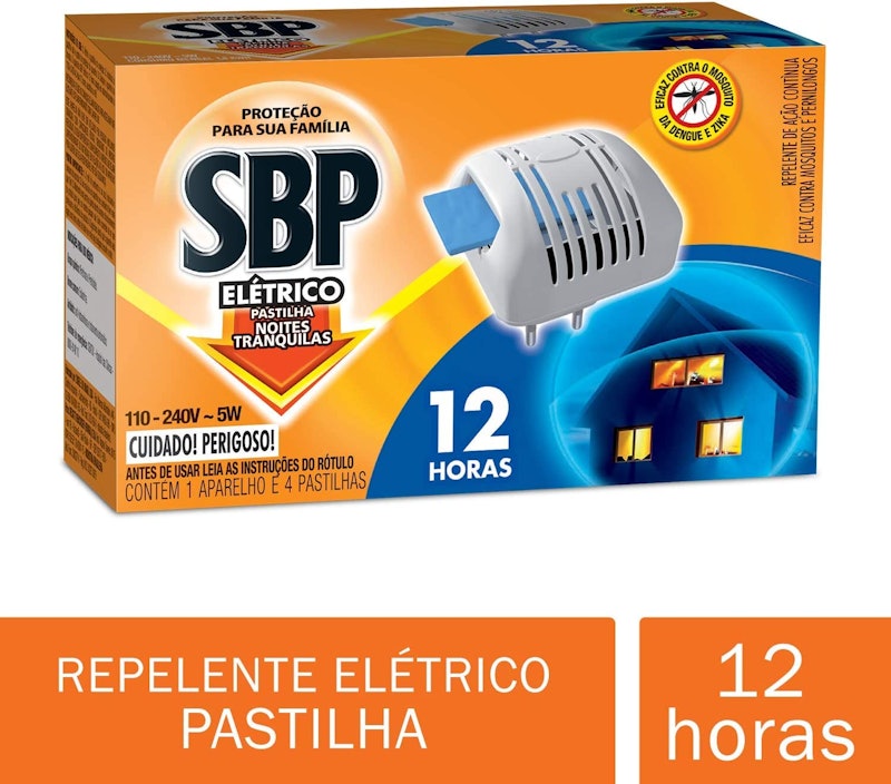 Repelente Elétrico Pastilha SBP 1