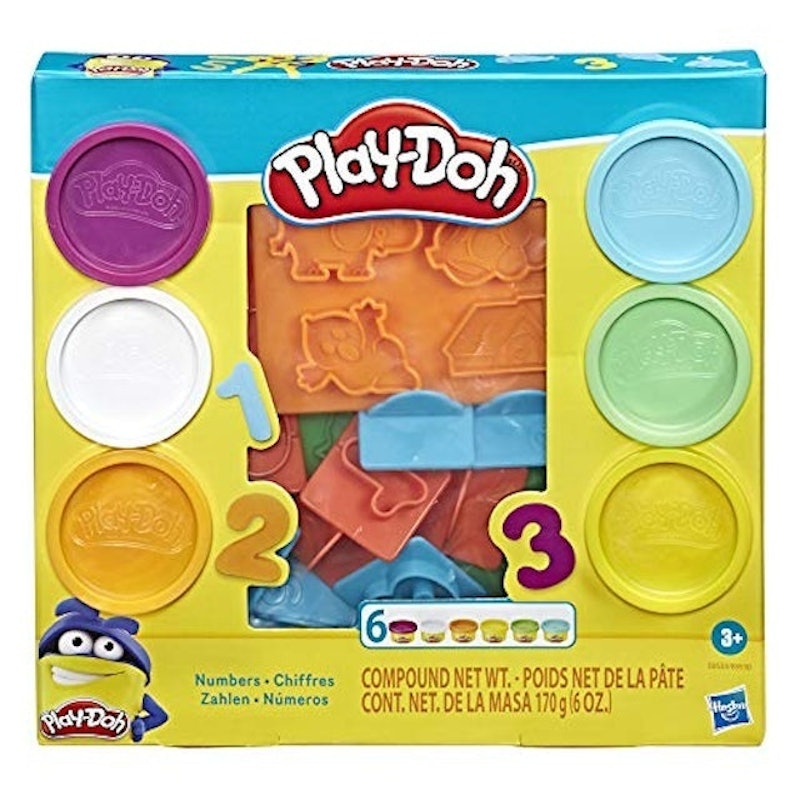 Conjunto Massa de Modelar Play-Doh Kit de Números 1