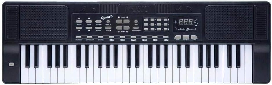 Teclado Musical Queen´s 54 Teclas para Iniciantes 1