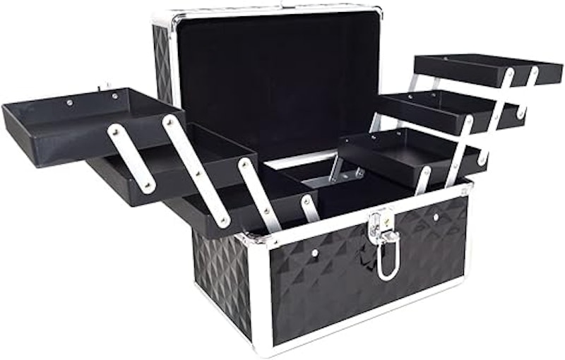 Maleta para Maquiagem, Porta Joias, Bijuterias e Acessórios 2