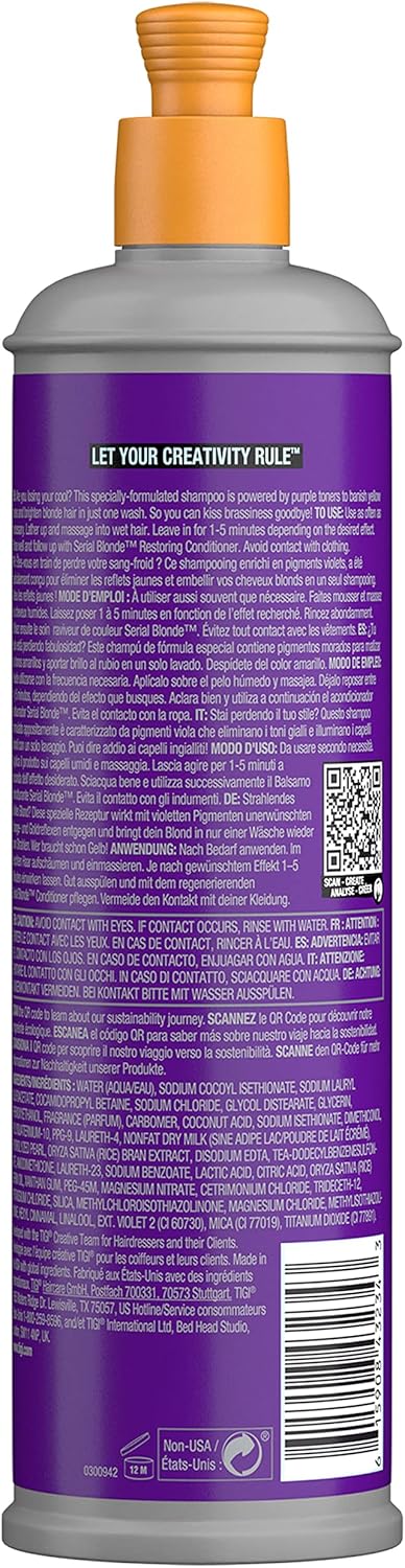 Shampoo Serial Blonde Purple Toning 2