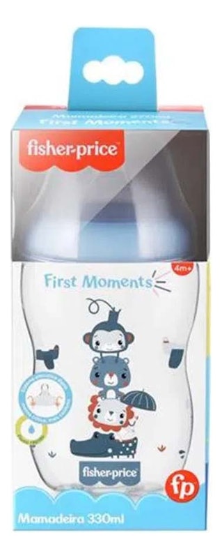 Mamadeira First Moments 4M+ Fisher Price 5
