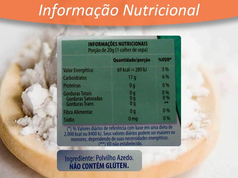Leve Crock Polvilho Azedo 500 g 4
