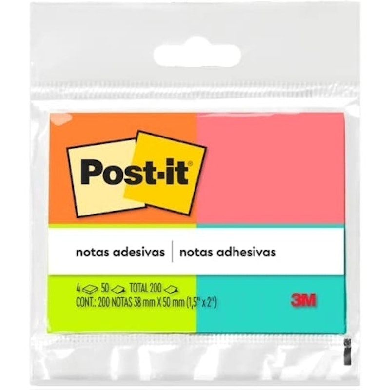 Blocos de Notas Adesivas Post-it® Tropical 1