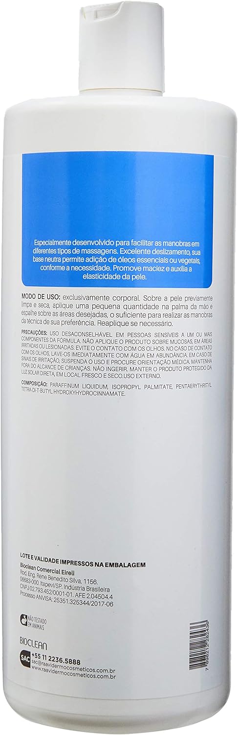 Óleo de Massagem Corporal Neutro Raavi 2