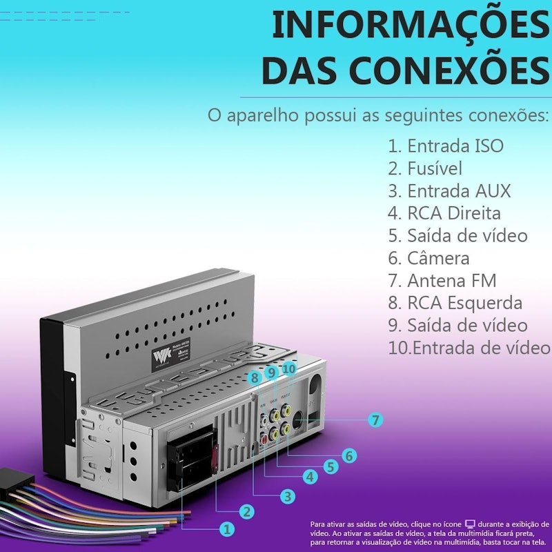 Central Multimídia Mp5 4