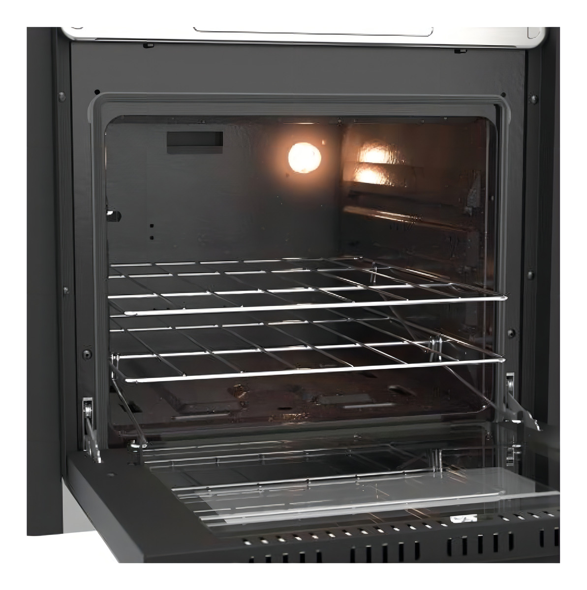 Fogão de Embutir 4 Bocas Venax Gaudi Prisma Vitreo Bl Inox Gas GLP 3