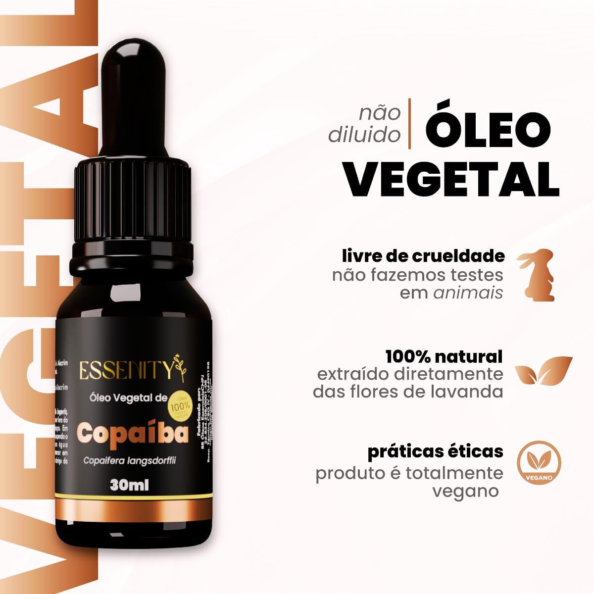 Óleo Vegetal de Copaíba, 100% Puro 3