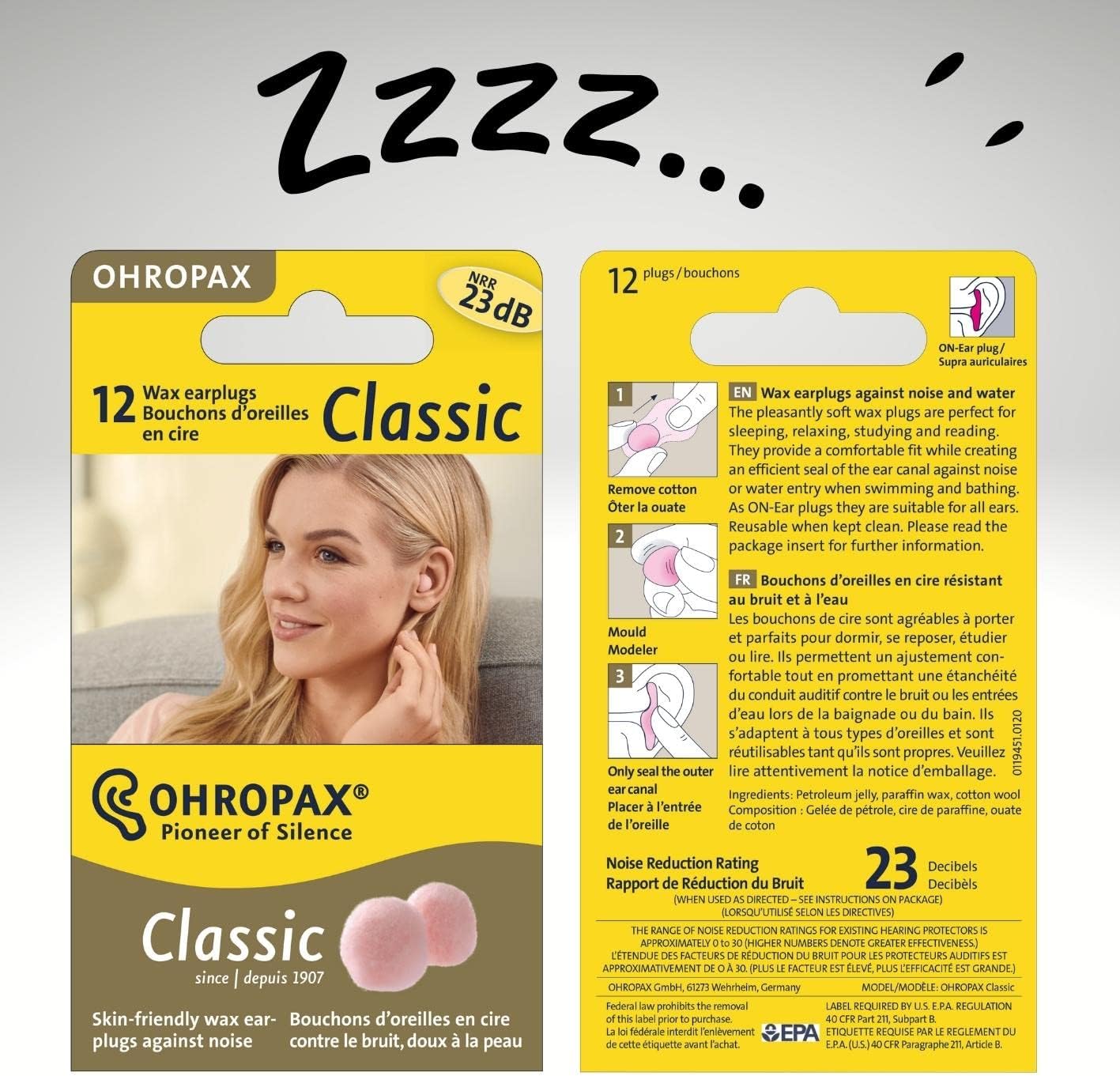 Protetor Auditivo OHROPAX Classic 2