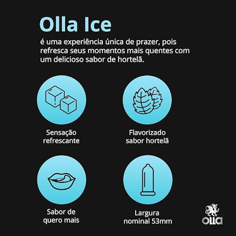 Preservativo Olla Ice 4