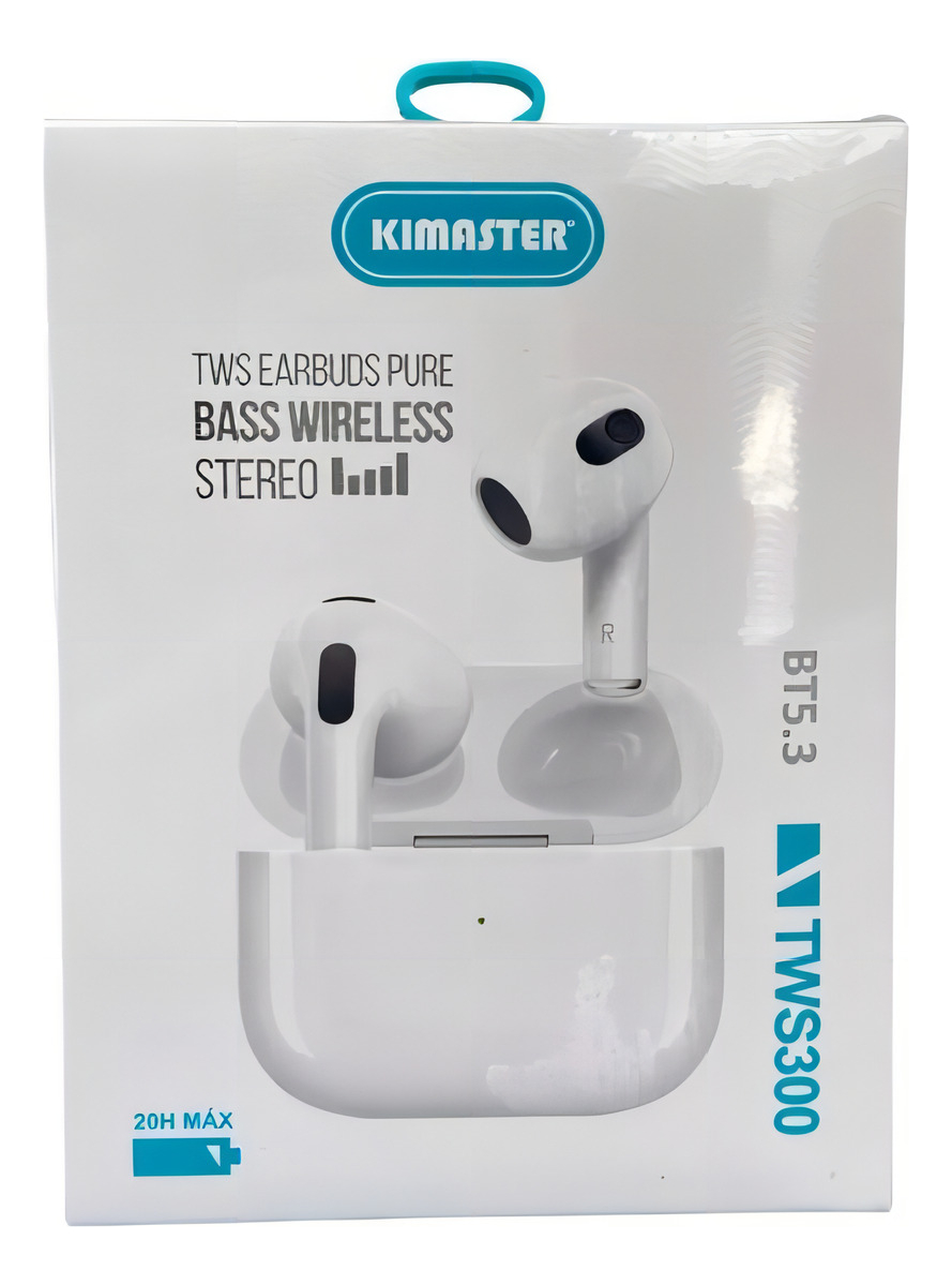 Fone de Ouvido Wireless TWS300 Kimaster 3