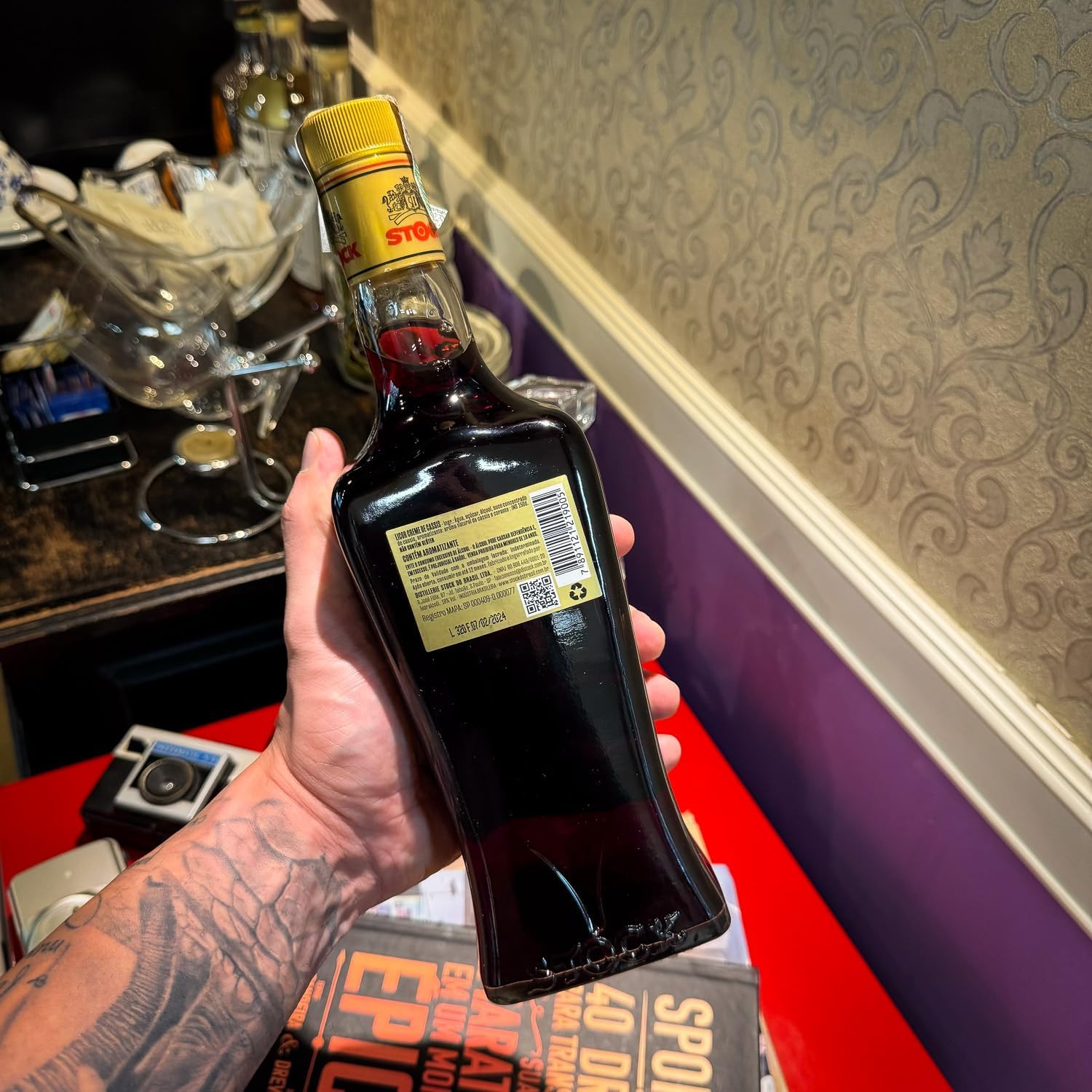 Licor Stock Creme de Cassis 5