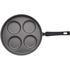 Frigideira 4 Ovos Gourmet Antiaderente de Alumínio