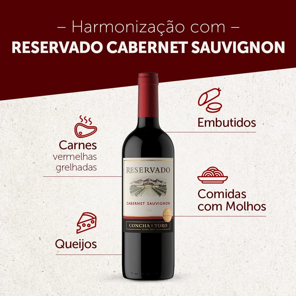 Vinho Reservado Cabernet Sauvignon 3