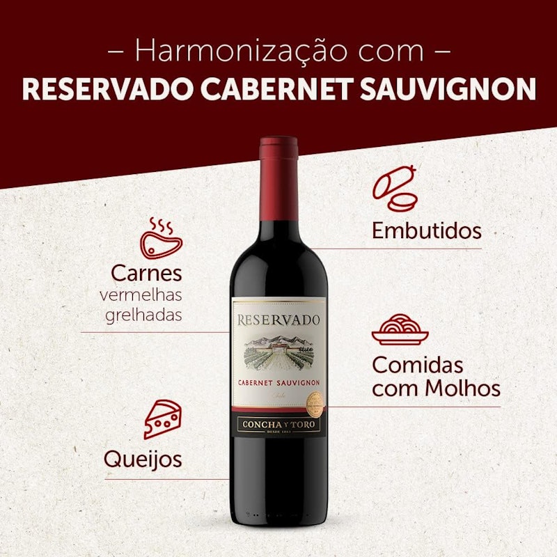 Vinho Reservado Cabernet Sauvignon 3