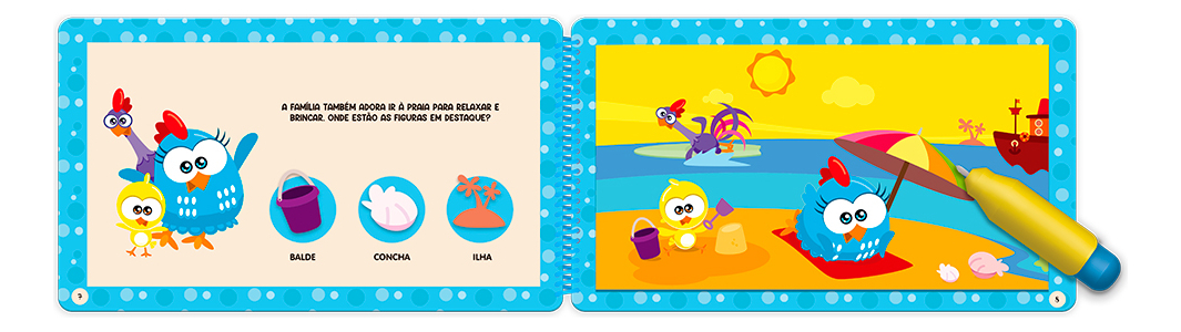 Aqua Book Galinha Pintadinha: Para Pintar com Água! 3