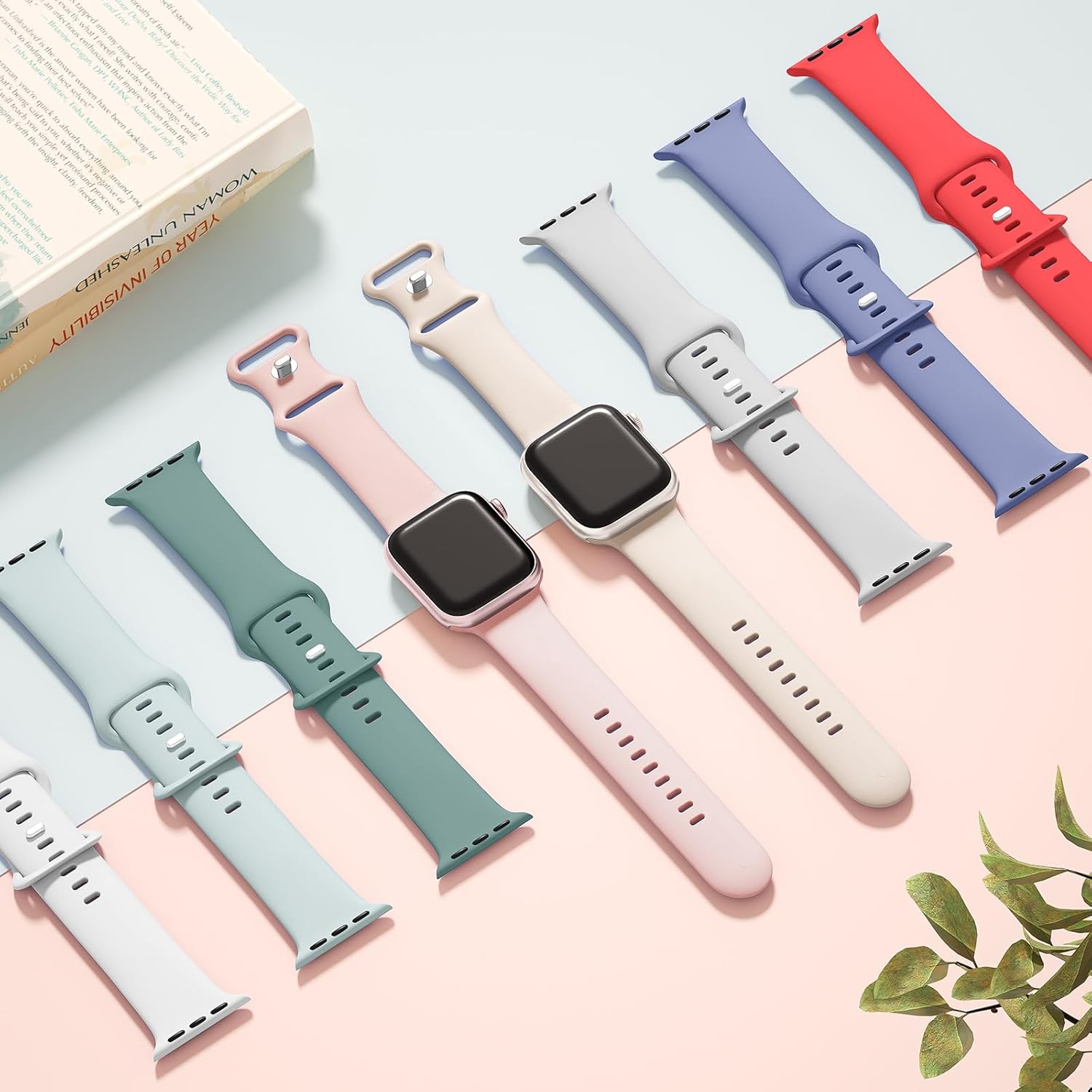 Pulseira Esportiva de Silicone para Apple Watch Supernana 3